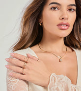 Sleek Trend Rhinestone Multi Ring Pack
